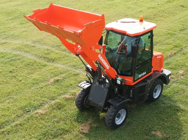 Pala Cargadora Forrajera H104 Con Cabina